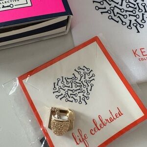 NWT Keep Collective “Cocunut Drink” Gold Charm